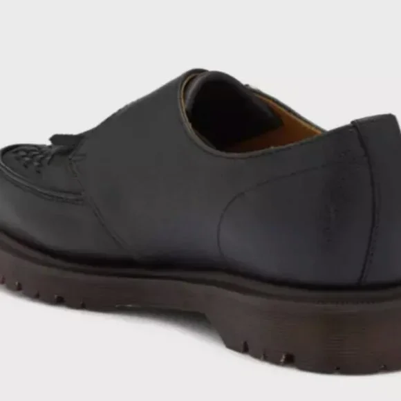 DR. MARTENS Ramsey Kiltie WOVEN Buckle Monk Loafer Creepers MSRP$210 CHIC&UNIQUE - Picture 13 of 13